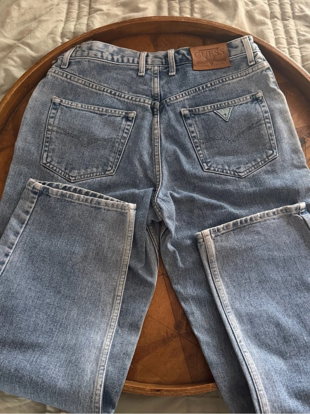 Guess Light Blue Relaxed Men's Jeans